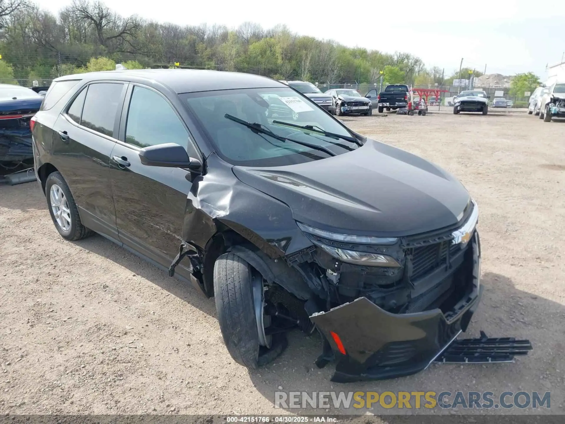 1 Фотография поврежденного автомобиля 2GNAXSEV9N6120174 CHEVROLET EQUINOX 2022