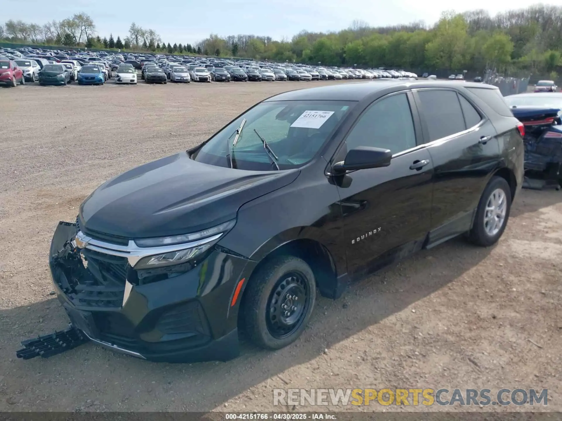2 Фотография поврежденного автомобиля 2GNAXSEV9N6120174 CHEVROLET EQUINOX 2022