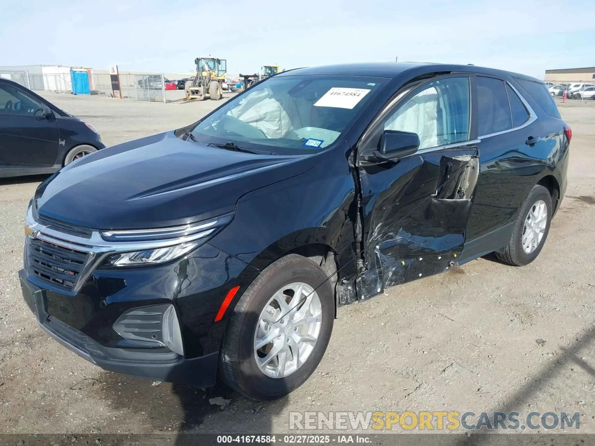 2 Photograph of a damaged car 2GNAXTEV2N6120135 CHEVROLET EQUINOX 2022