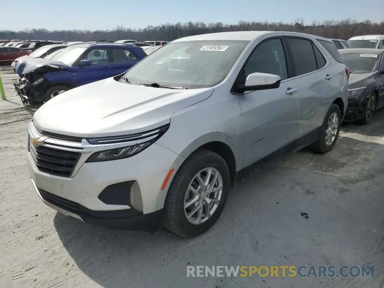 1 Photograph of a damaged car 2GNAXTEV4N6144159 CHEVROLET EQUINOX 2022