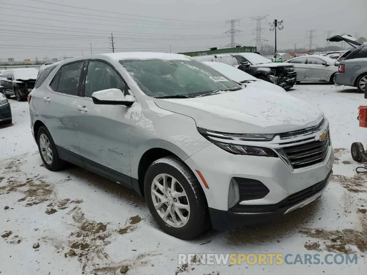 4 Фотография поврежденного автомобиля 2GNAXTEV5N6140699 CHEVROLET EQUINOX 2022