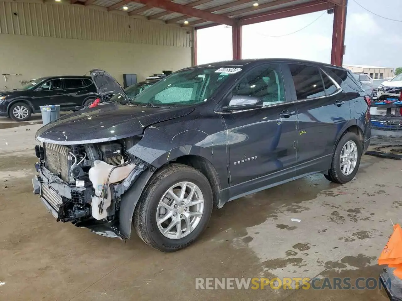 1 Photograph of a damaged car 2GNAXUEV9N6140341 CHEVROLET EQUINOX 2022