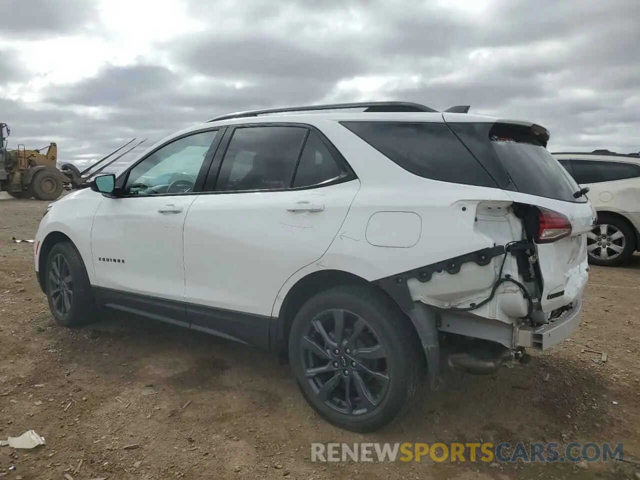 2 Фотография поврежденного автомобиля 2GNAXWEV3N6136782 CHEVROLET EQUINOX 2022