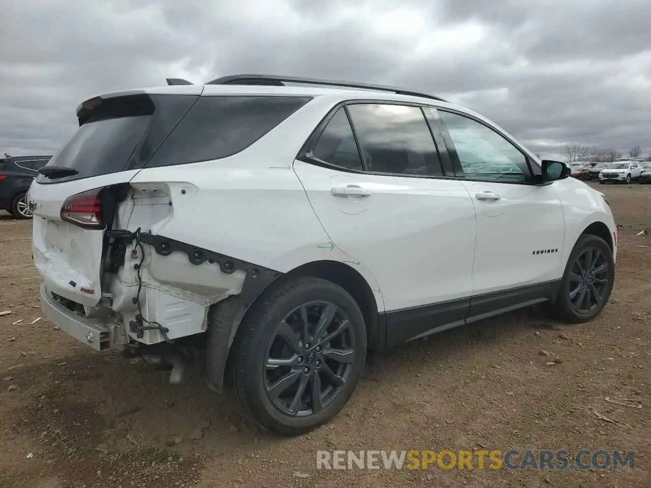 3 Фотография поврежденного автомобиля 2GNAXWEV3N6136782 CHEVROLET EQUINOX 2022