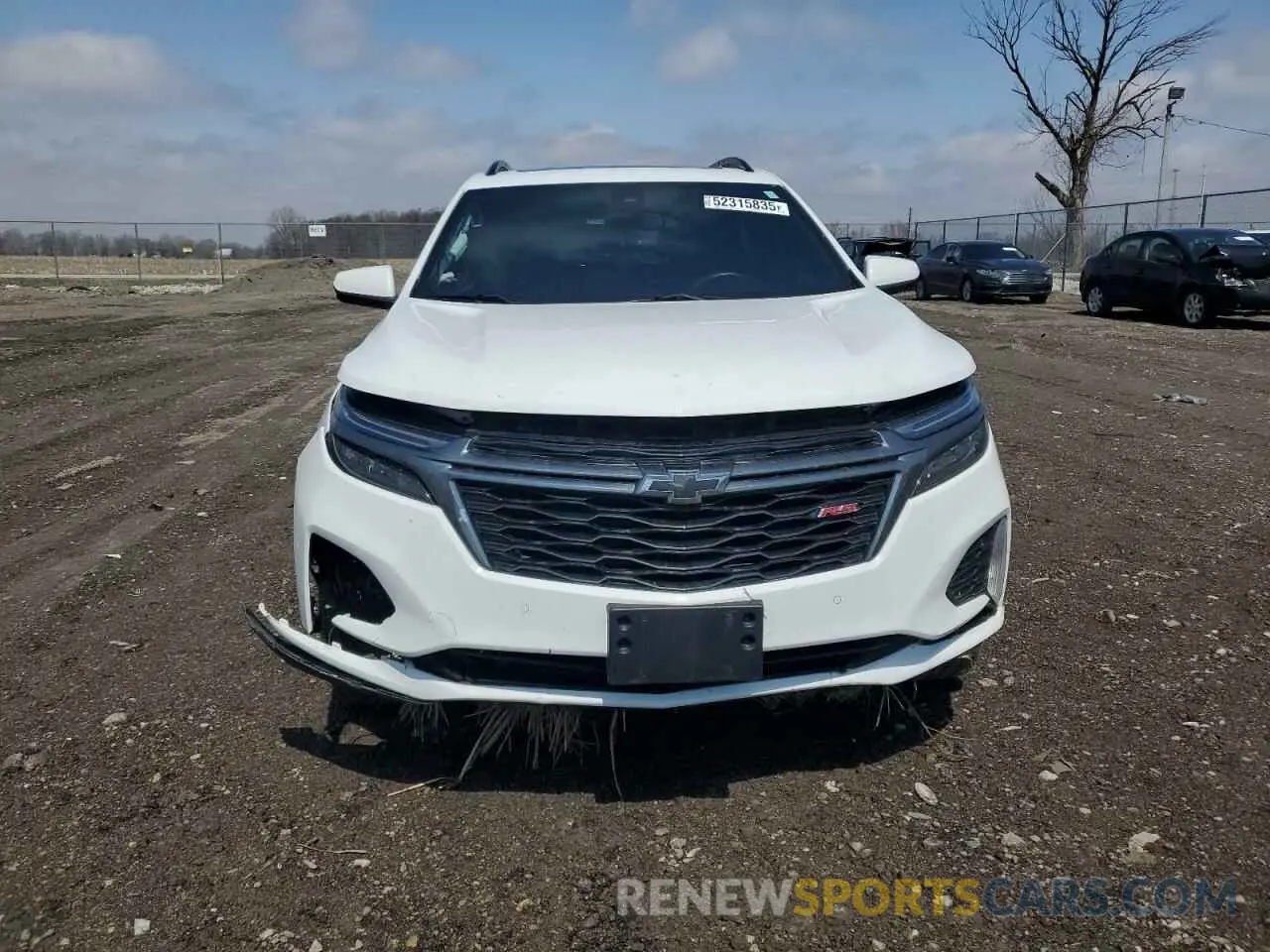 5 Photograph of a damaged car 2GNAXWEV5N6133673 CHEVROLET EQUINOX 2022