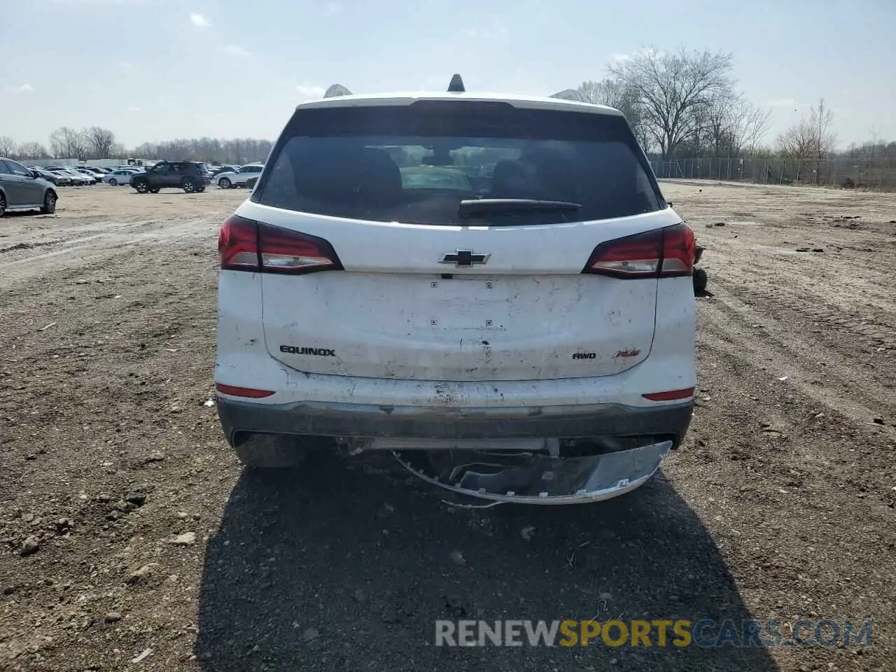 6 Photograph of a damaged car 2GNAXWEV5N6133673 CHEVROLET EQUINOX 2022