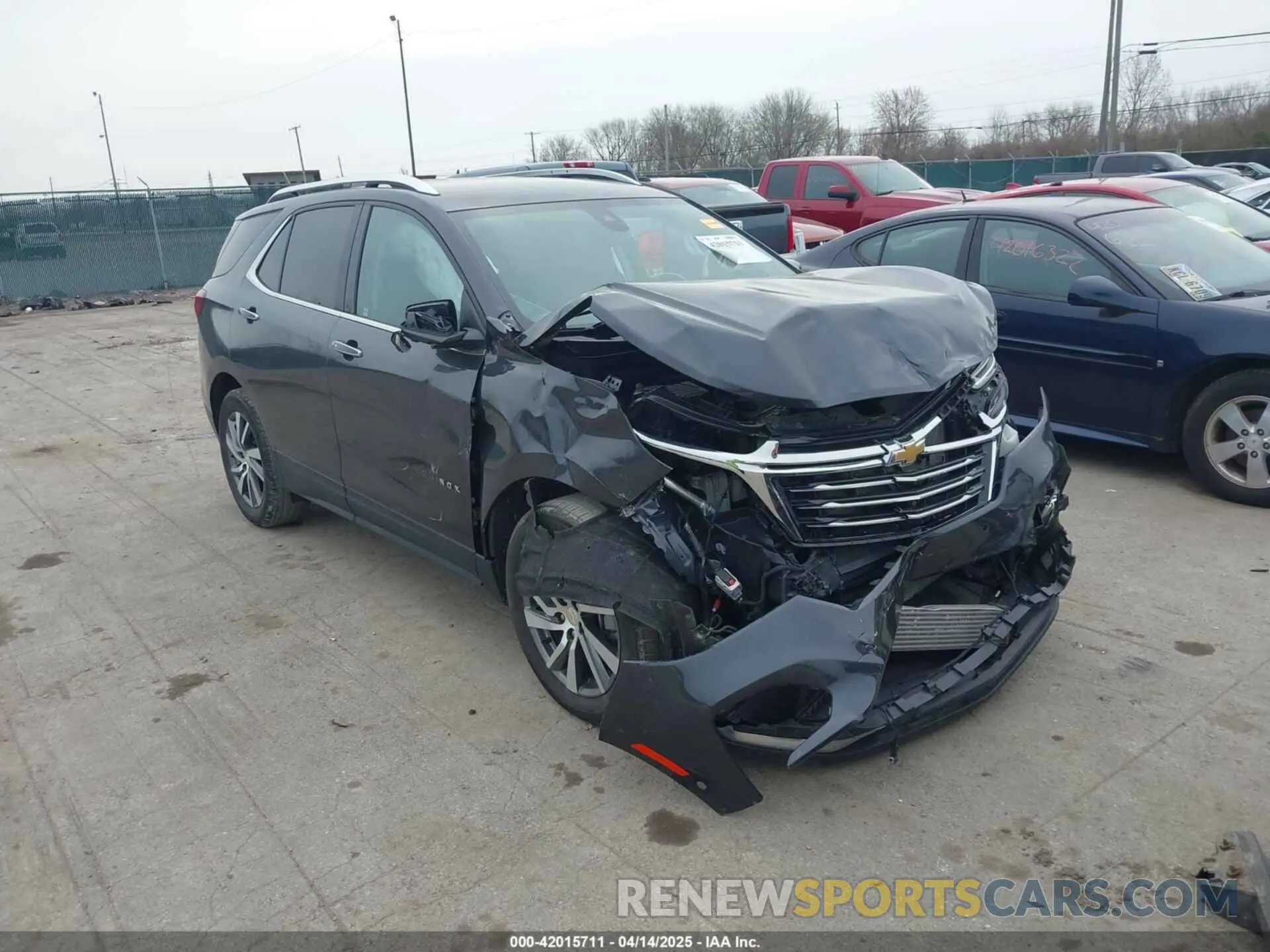 1 Фотография поврежденного автомобиля 2GNAXXEV9N6124156 CHEVROLET EQUINOX 2022