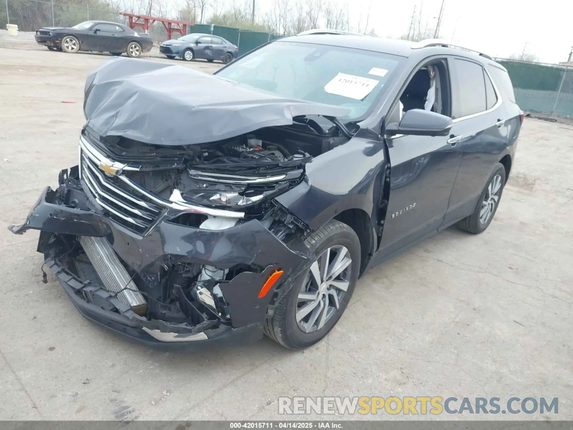 6 Фотография поврежденного автомобиля 2GNAXXEV9N6124156 CHEVROLET EQUINOX 2022