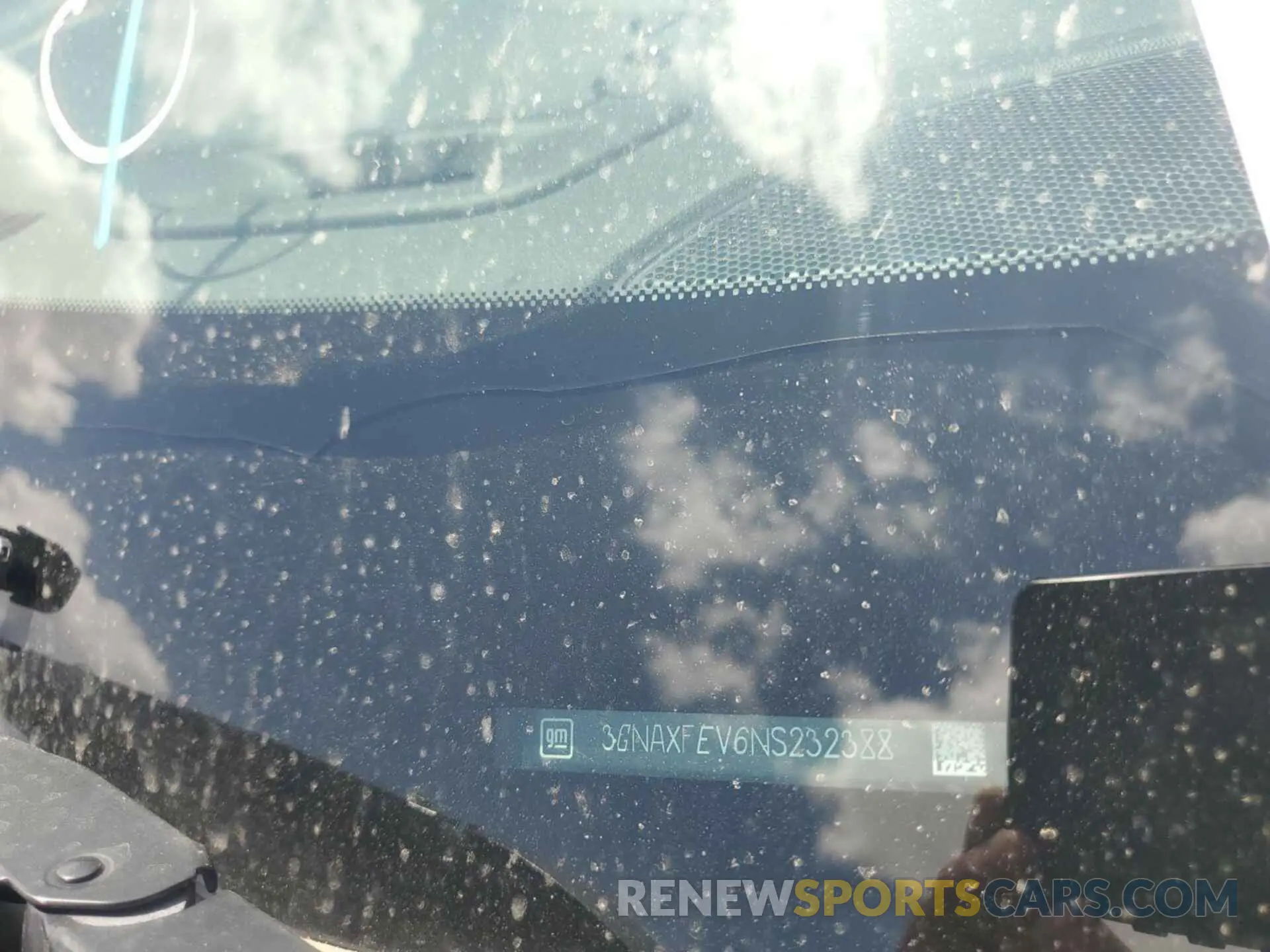 16 Photograph of a damaged car 3GNAXFEV6NS232388 CHEVROLET EQUINOX 2022
