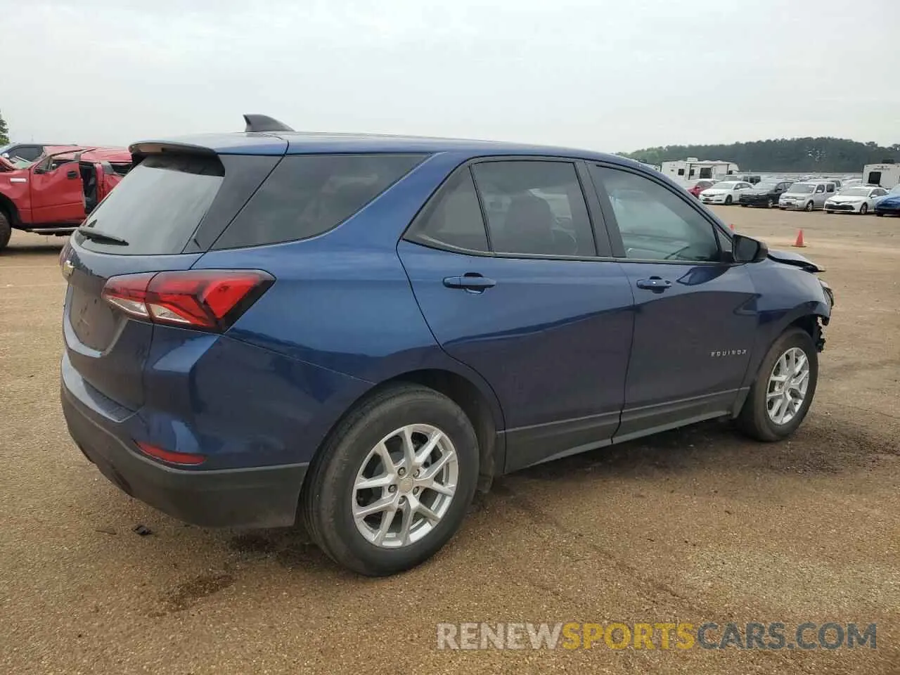 3 Photograph of a damaged car 3GNAXHEV0NS244306 CHEVROLET EQUINOX 2022
