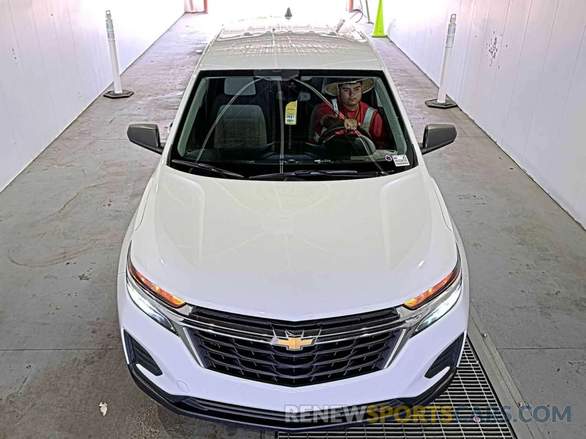 17 Photograph of a damaged car 3GNAXHEV0NS245150 CHEVROLET EQUINOX 2022