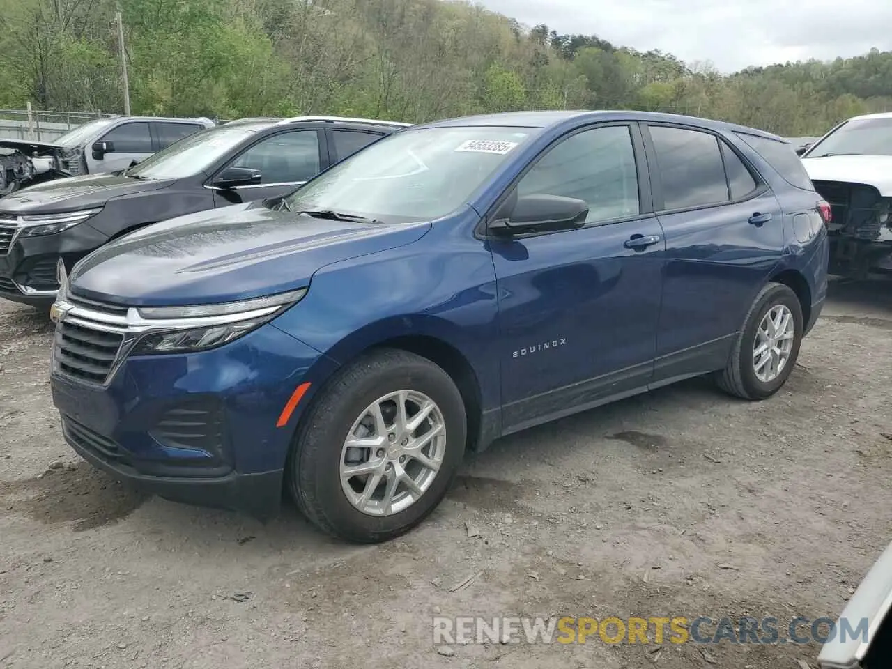 1 Photograph of a damaged car 3GNAXHEV1NS157952 CHEVROLET EQUINOX 2022