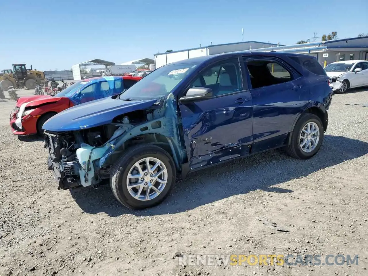 1 Фотография поврежденного автомобиля 3GNAXHEV1NS214392 CHEVROLET EQUINOX 2022