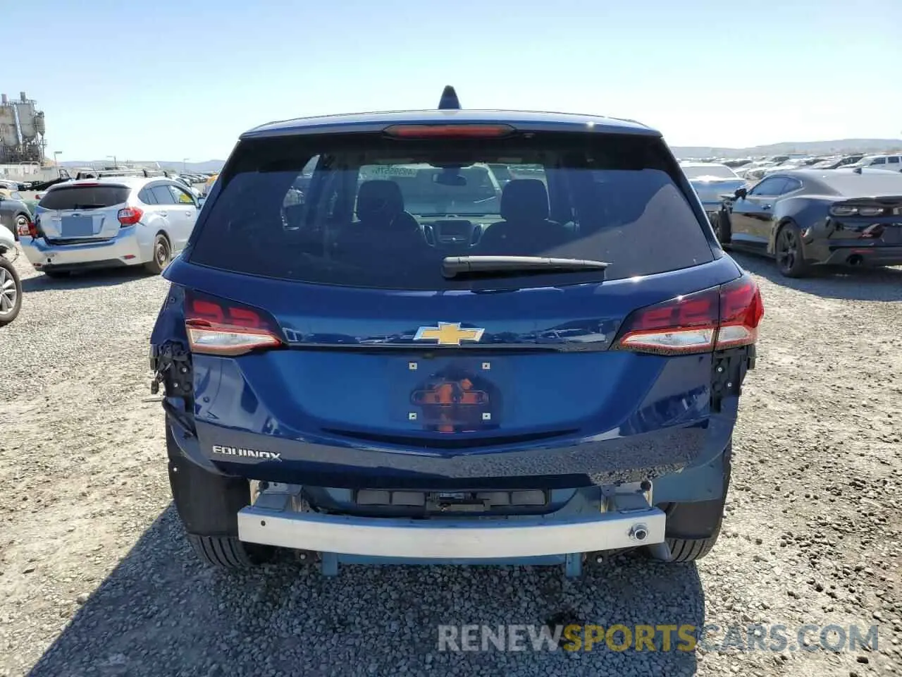 6 Фотография поврежденного автомобиля 3GNAXHEV1NS214392 CHEVROLET EQUINOX 2022