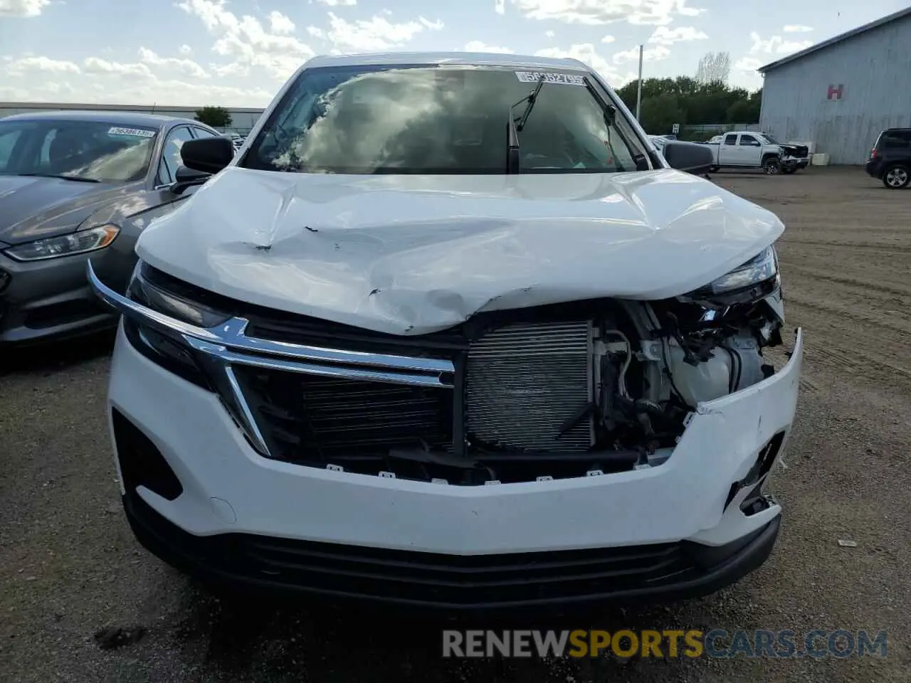5 Фотография поврежденного автомобиля 3GNAXHEV2NS244761 CHEVROLET EQUINOX 2022