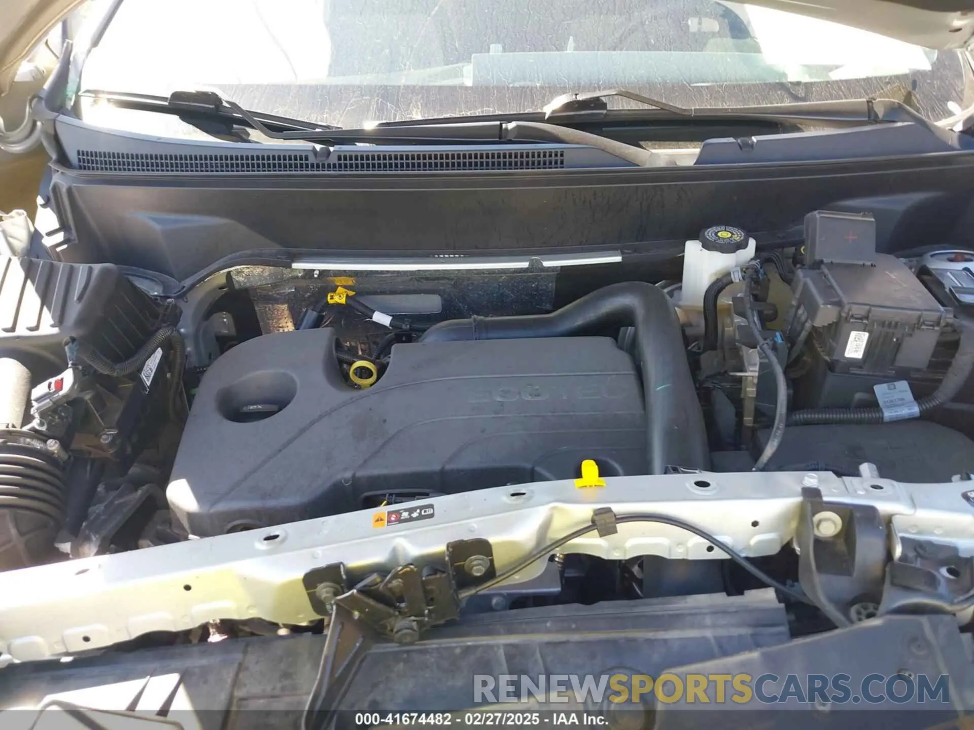 10 Photograph of a damaged car 3GNAXHEV3NS115489 CHEVROLET EQUINOX 2022