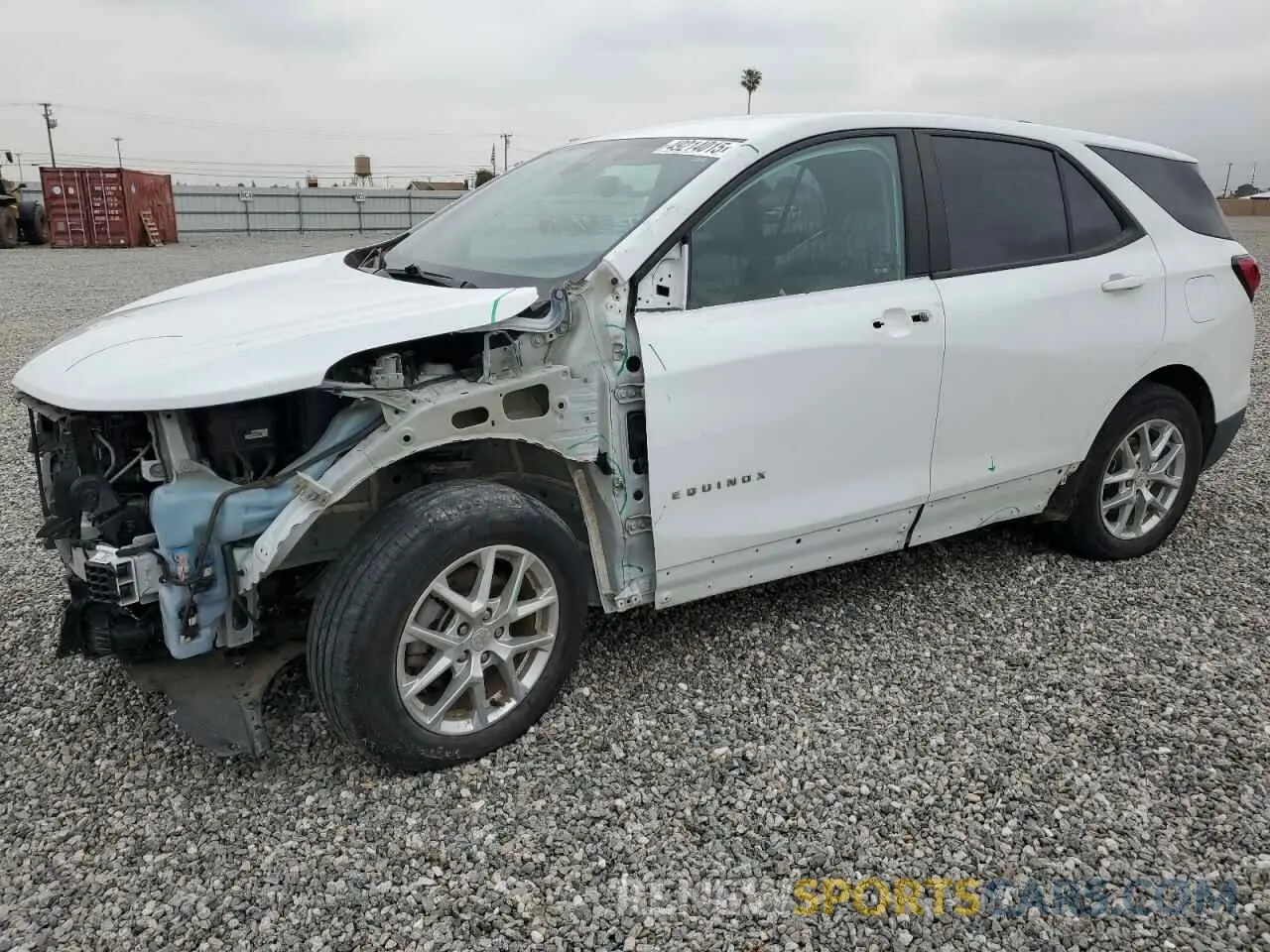 1 Фотография поврежденного автомобиля 3GNAXHEV3NS234207 CHEVROLET EQUINOX 2022