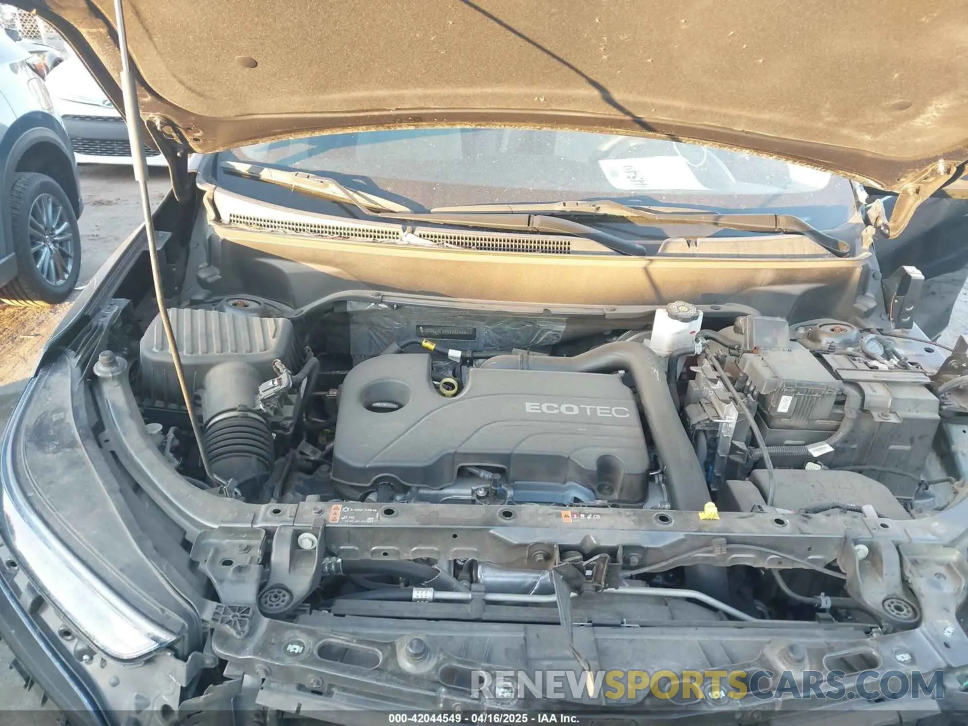 10 Фотография поврежденного автомобиля 3GNAXHEV5NS207459 CHEVROLET EQUINOX 2022