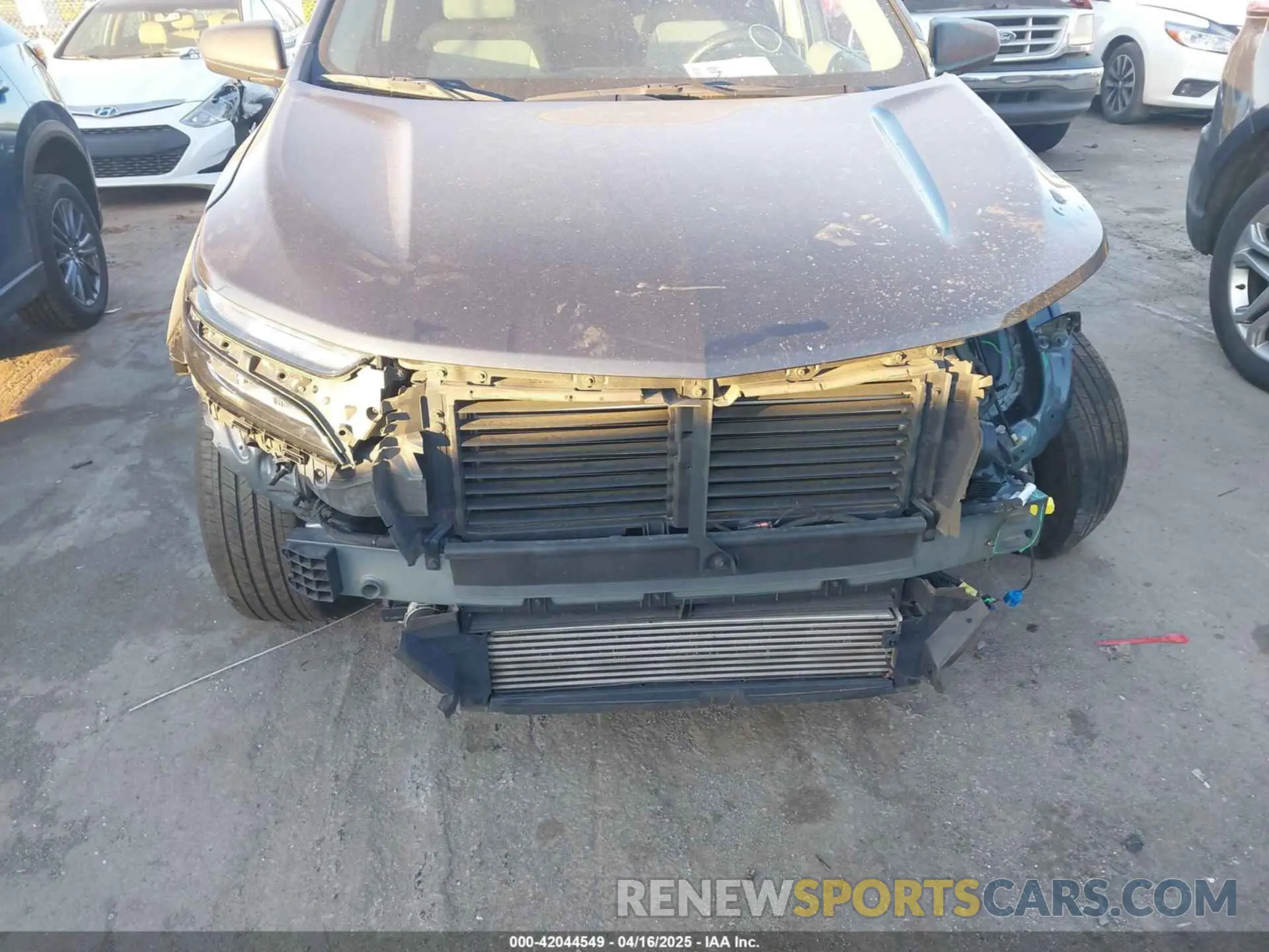 6 Фотография поврежденного автомобиля 3GNAXHEV5NS207459 CHEVROLET EQUINOX 2022