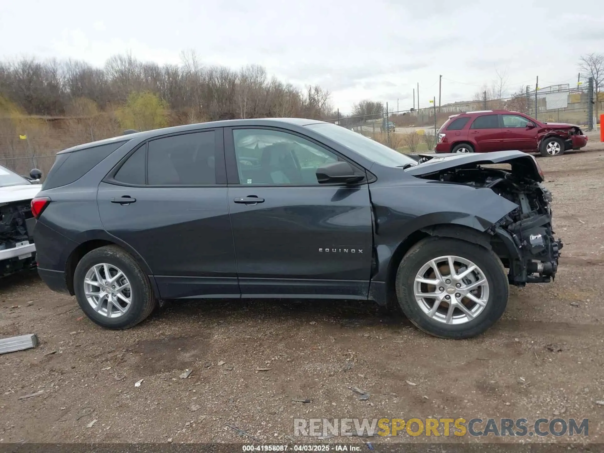 14 Фотография поврежденного автомобиля 3GNAXHEV6NS158076 CHEVROLET EQUINOX 2022