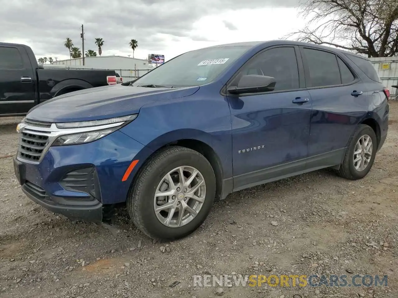 1 Фотография поврежденного автомобиля 3GNAXHEV7NS170477 CHEVROLET EQUINOX 2022