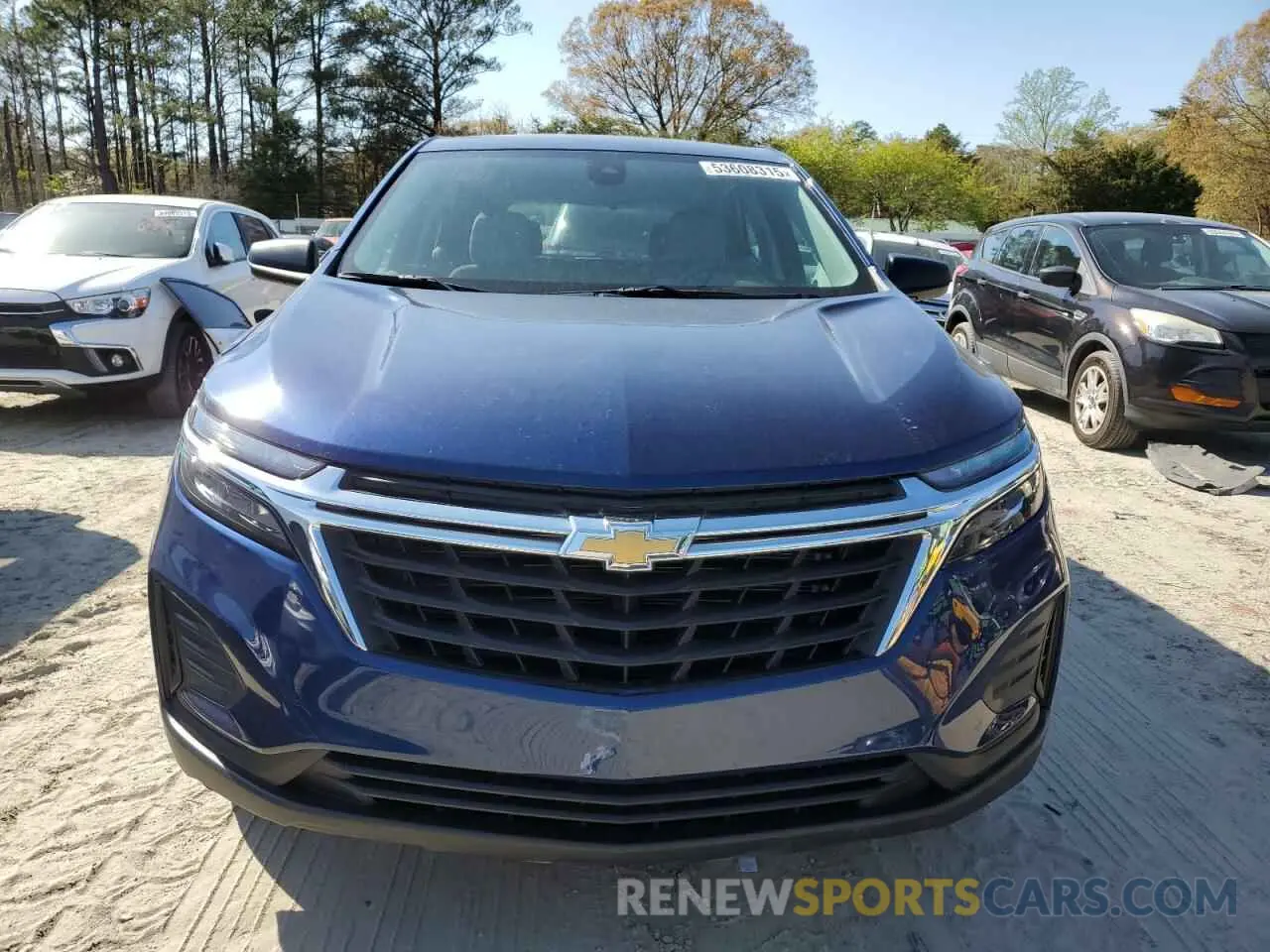 5 Photograph of a damaged car 3GNAXHEV8NS154143 CHEVROLET EQUINOX 2022