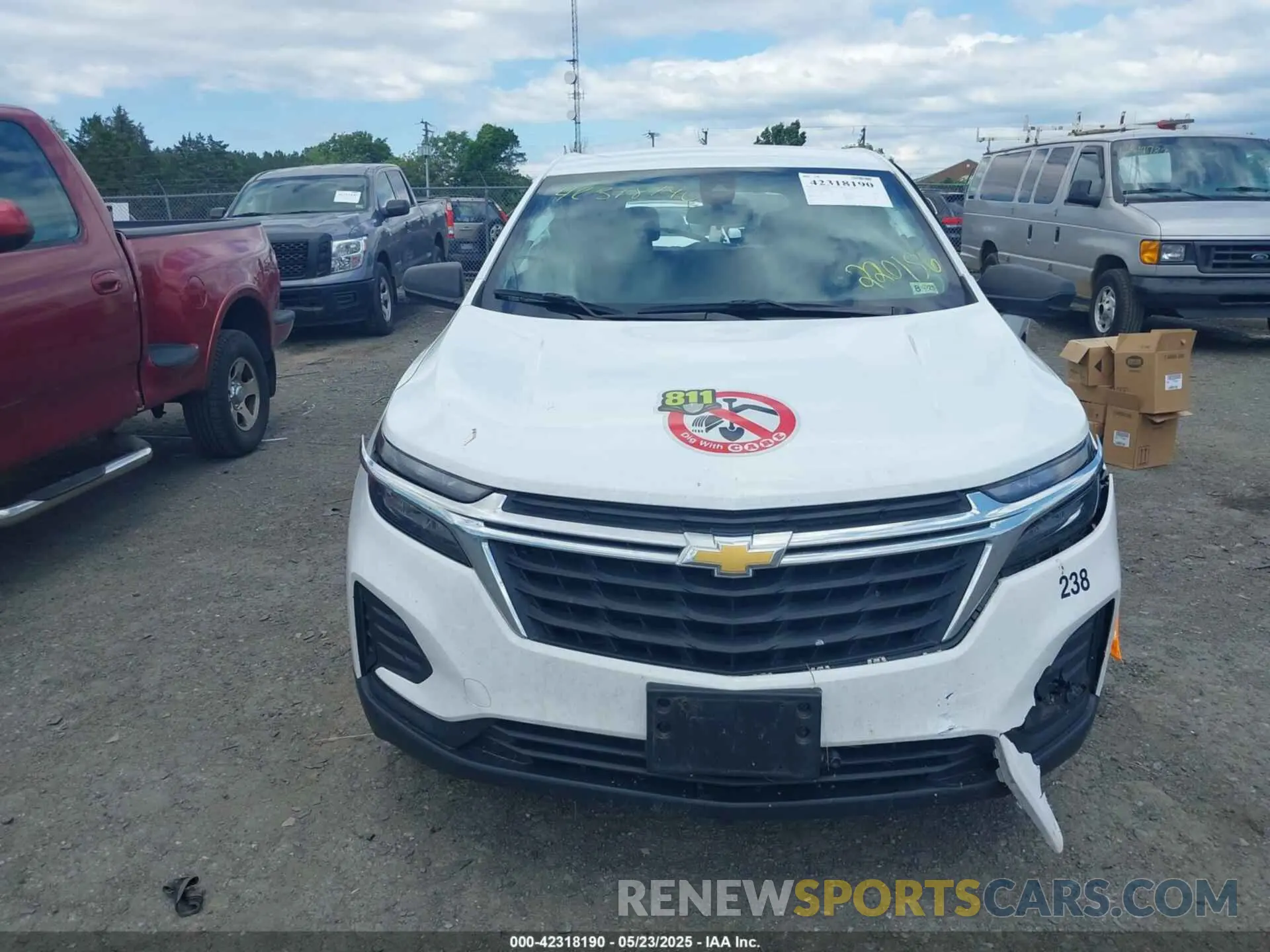 11 Фотография поврежденного автомобиля 3GNAXHEV8NS220156 CHEVROLET EQUINOX 2022