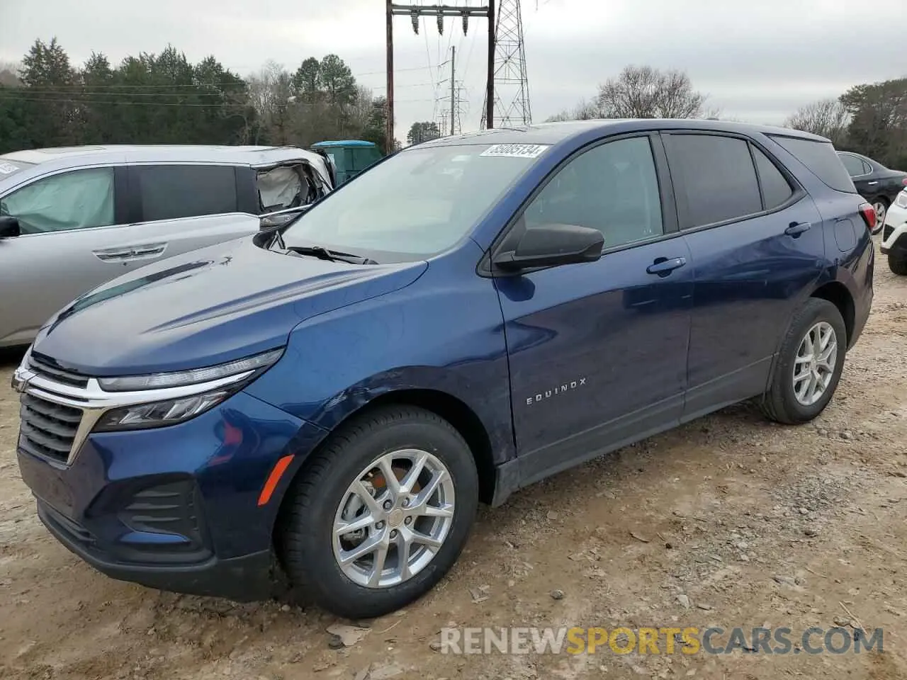 1 Фотография поврежденного автомобиля 3GNAXHEV8NS231383 CHEVROLET EQUINOX 2022