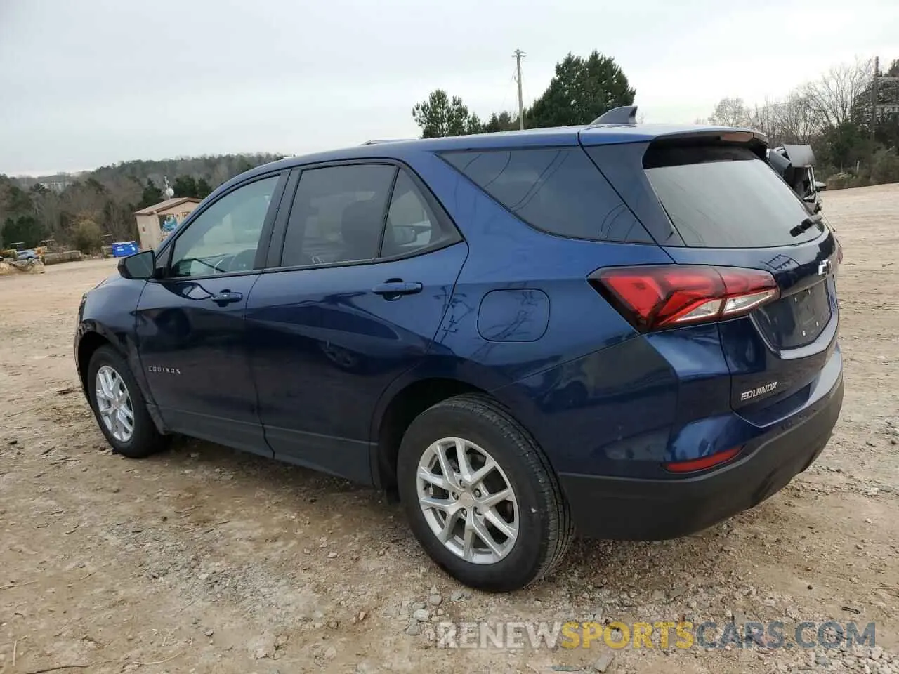 2 Фотография поврежденного автомобиля 3GNAXHEV8NS231383 CHEVROLET EQUINOX 2022