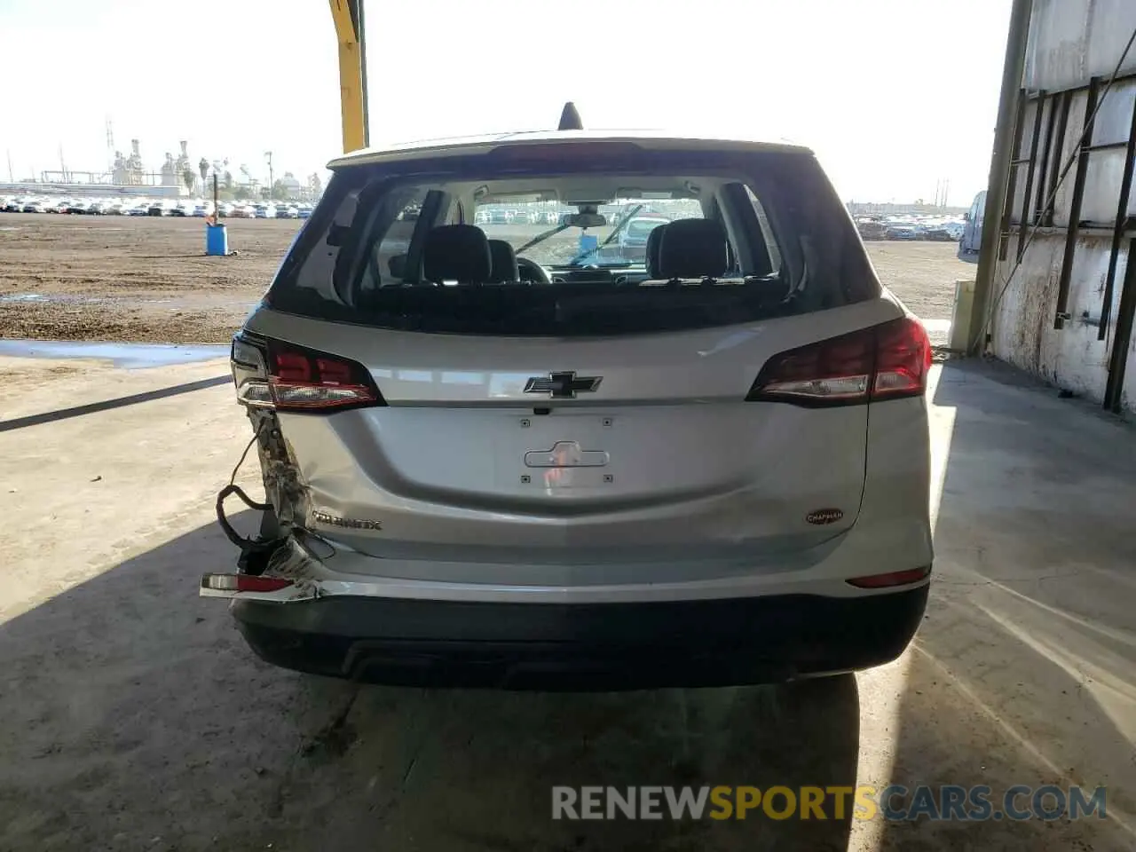 6 Фотография поврежденного автомобиля 3GNAXHEVXNS105204 CHEVROLET EQUINOX 2022