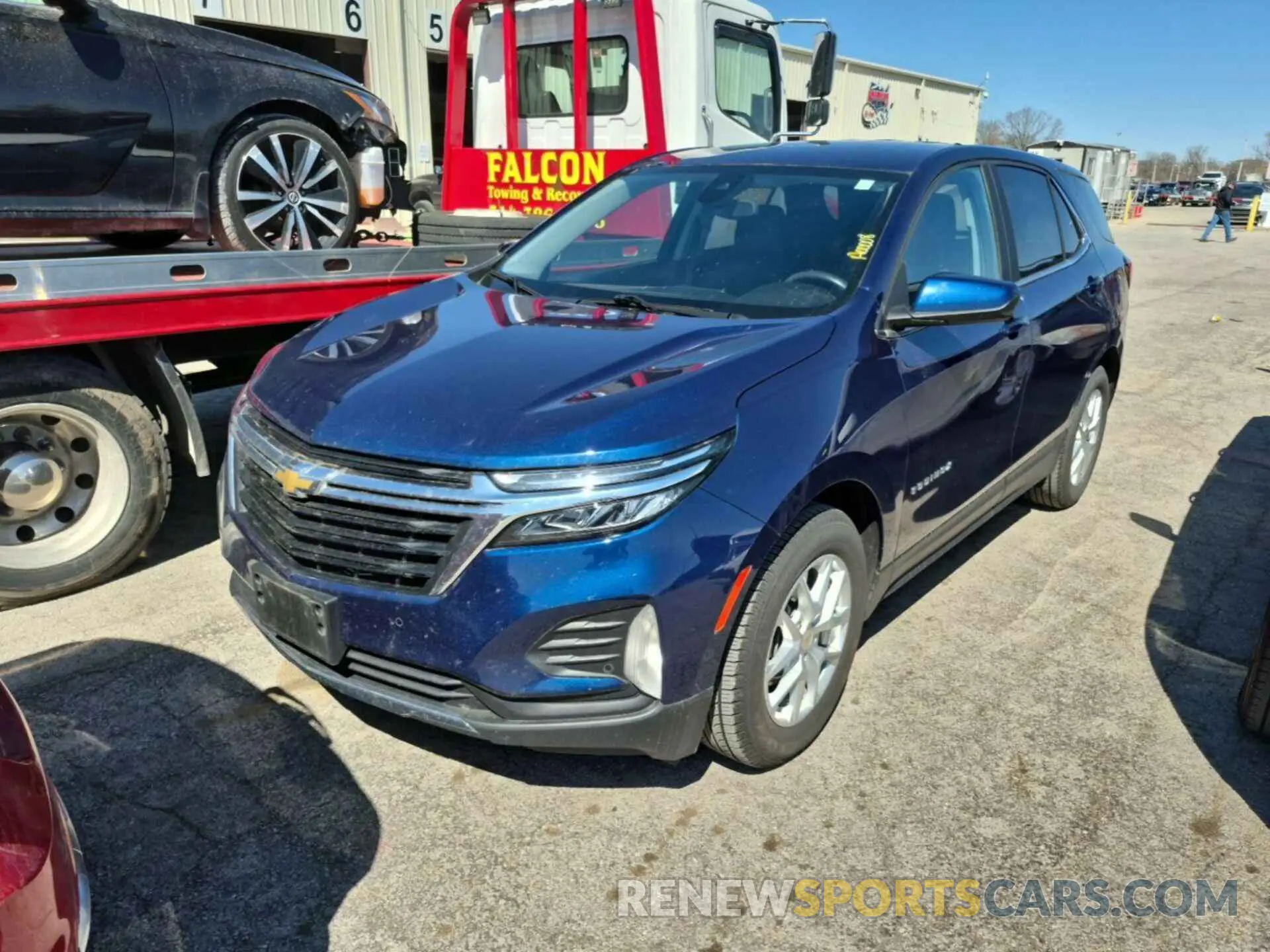 2 Photograph of a damaged car 3GNAXJEV3NL181459 CHEVROLET EQUINOX 2022