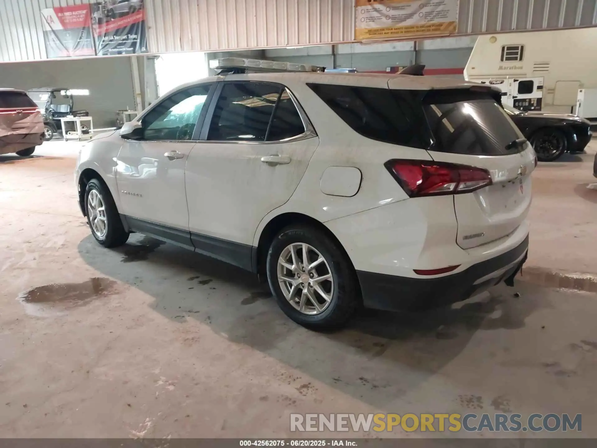 3 Photograph of a damaged car 3GNAXJEV6NL133051 CHEVROLET EQUINOX 2022