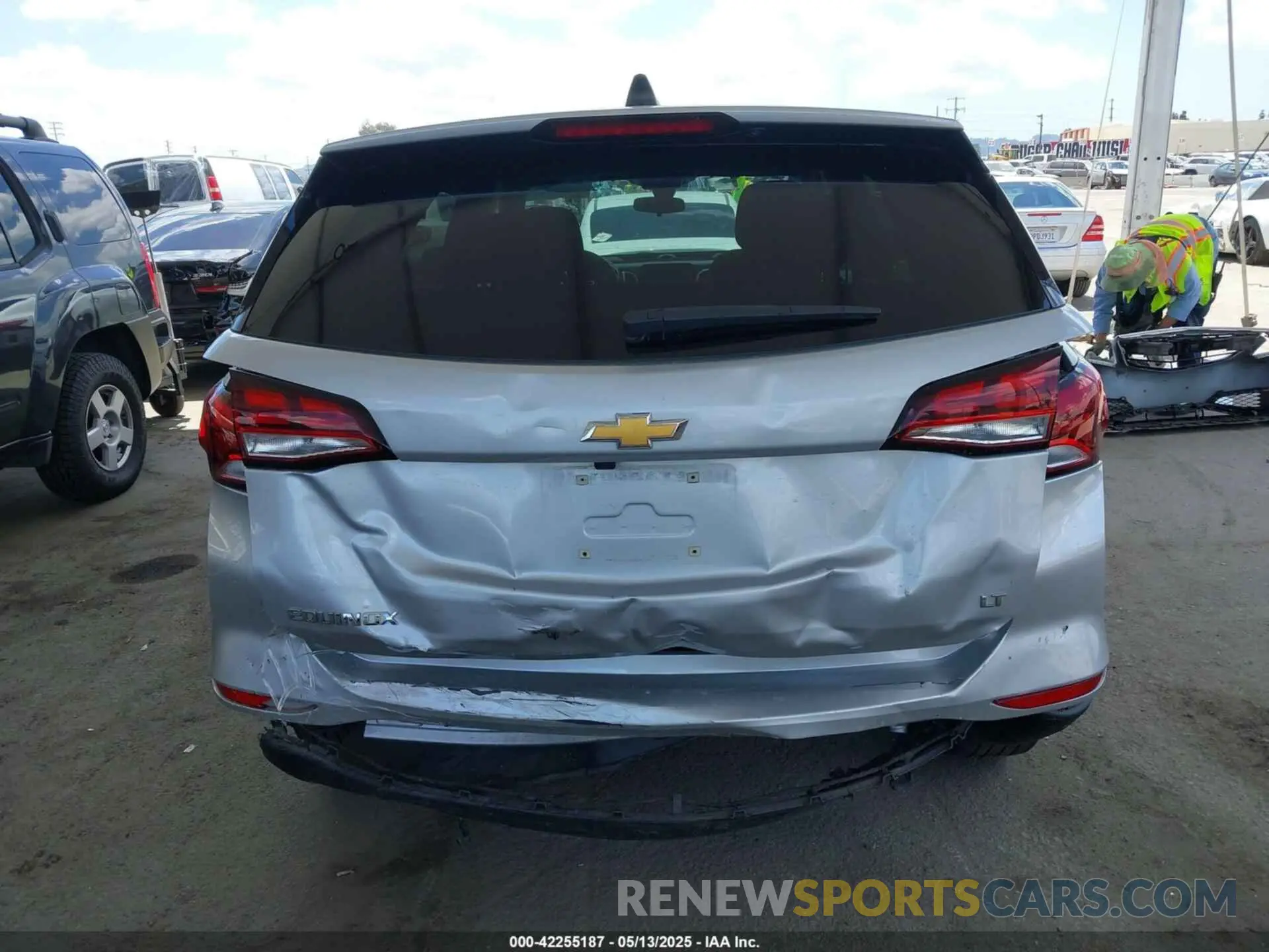 16 Photograph of a damaged car 3GNAXJEV7NL224880 CHEVROLET EQUINOX 2022