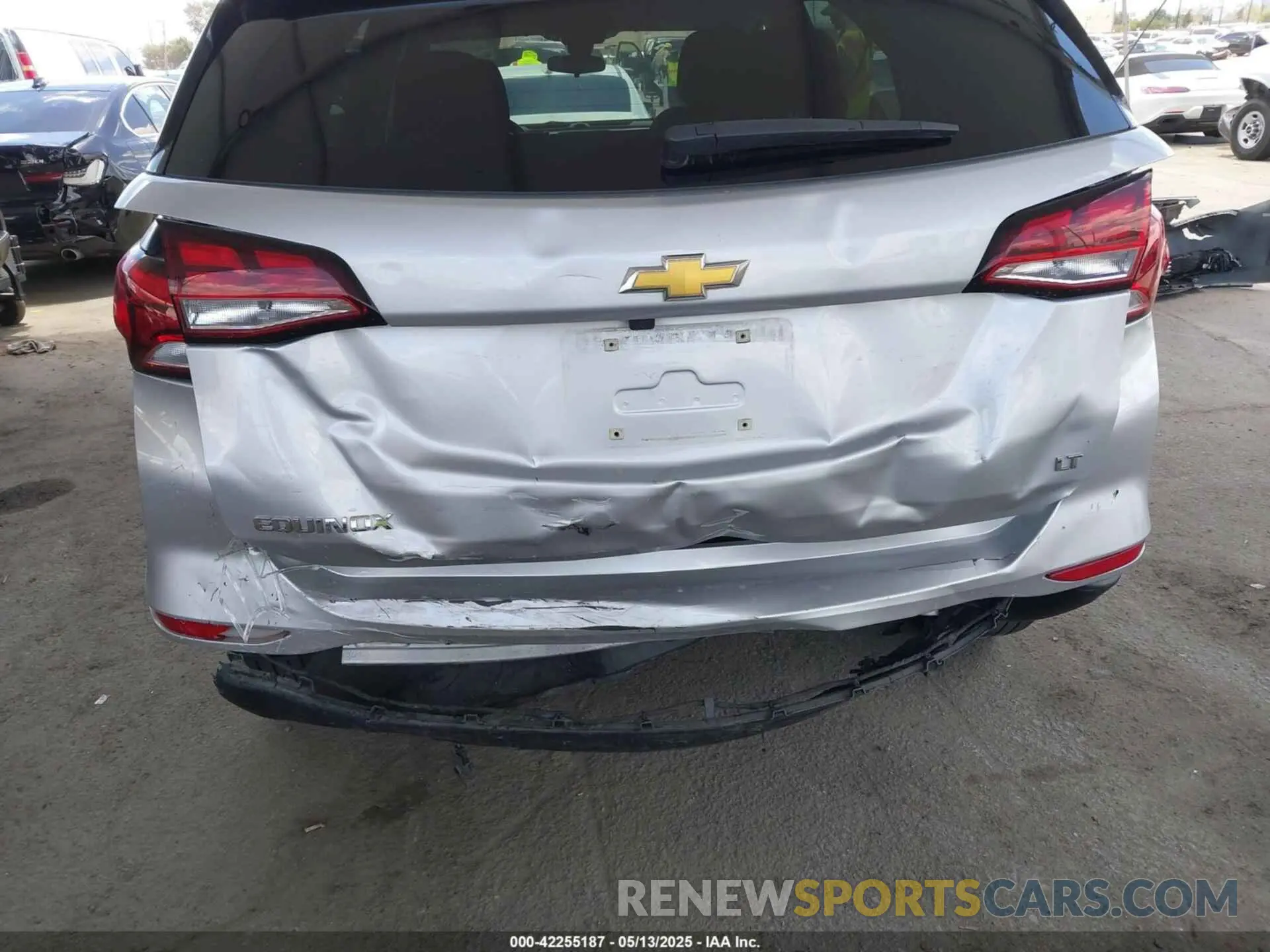 6 Photograph of a damaged car 3GNAXJEV7NL224880 CHEVROLET EQUINOX 2022