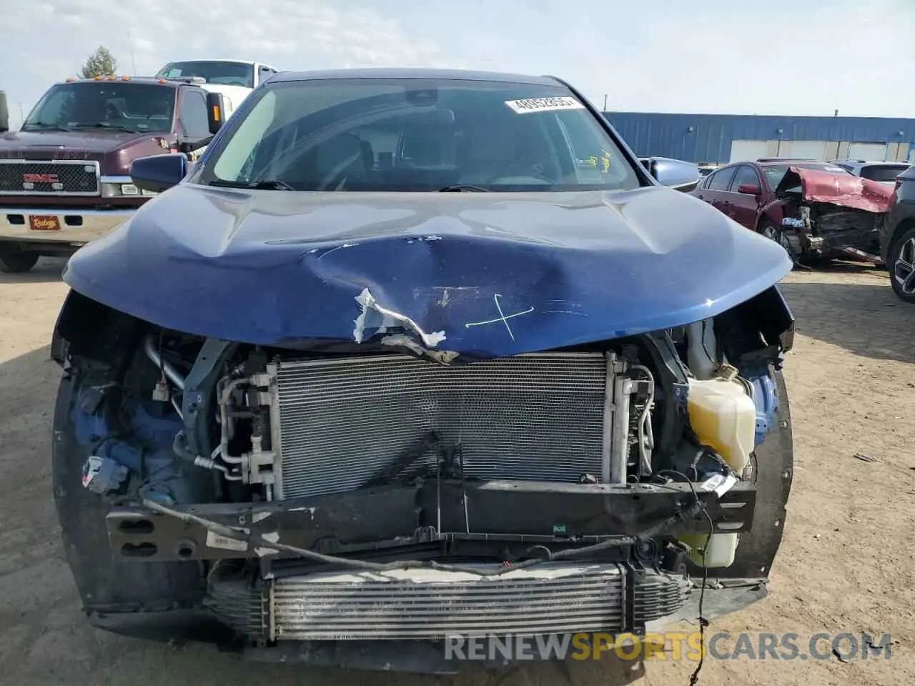 5 Photograph of a damaged car 3GNAXJEV8NS158362 CHEVROLET EQUINOX 2022