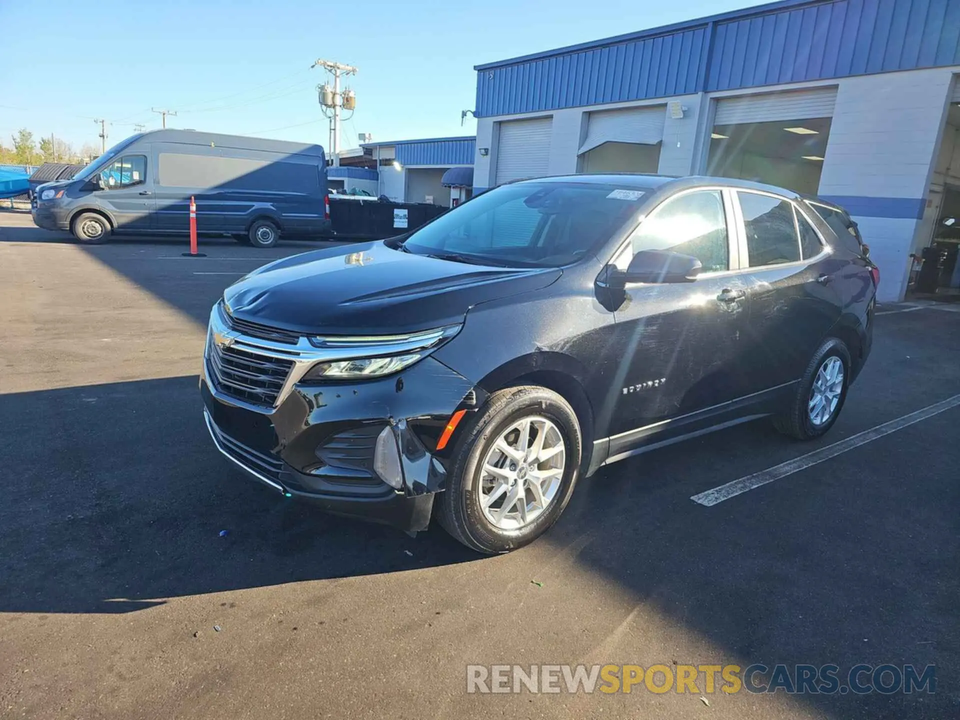 22 Photograph of a damaged car 3GNAXJEV9NL142908 CHEVROLET EQUINOX 2022