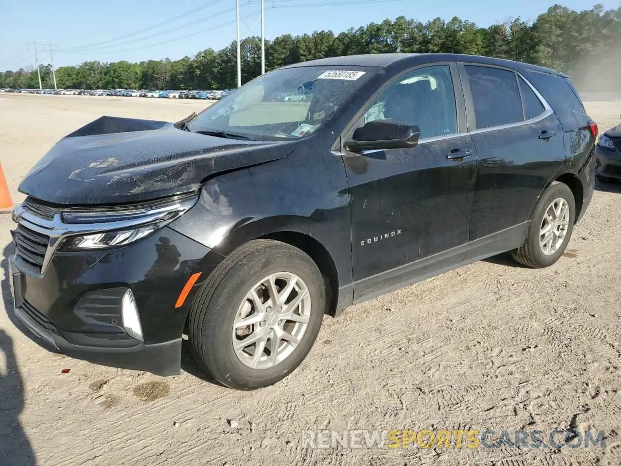 1 Photograph of a damaged car 3GNAXKEV0NL152099 CHEVROLET EQUINOX 2022
