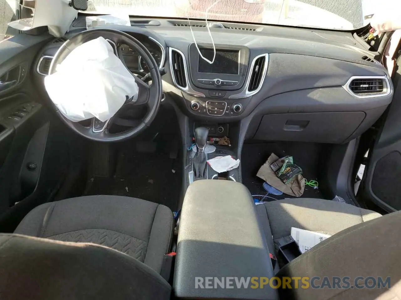 8 Photograph of a damaged car 3GNAXKEV0NL152099 CHEVROLET EQUINOX 2022