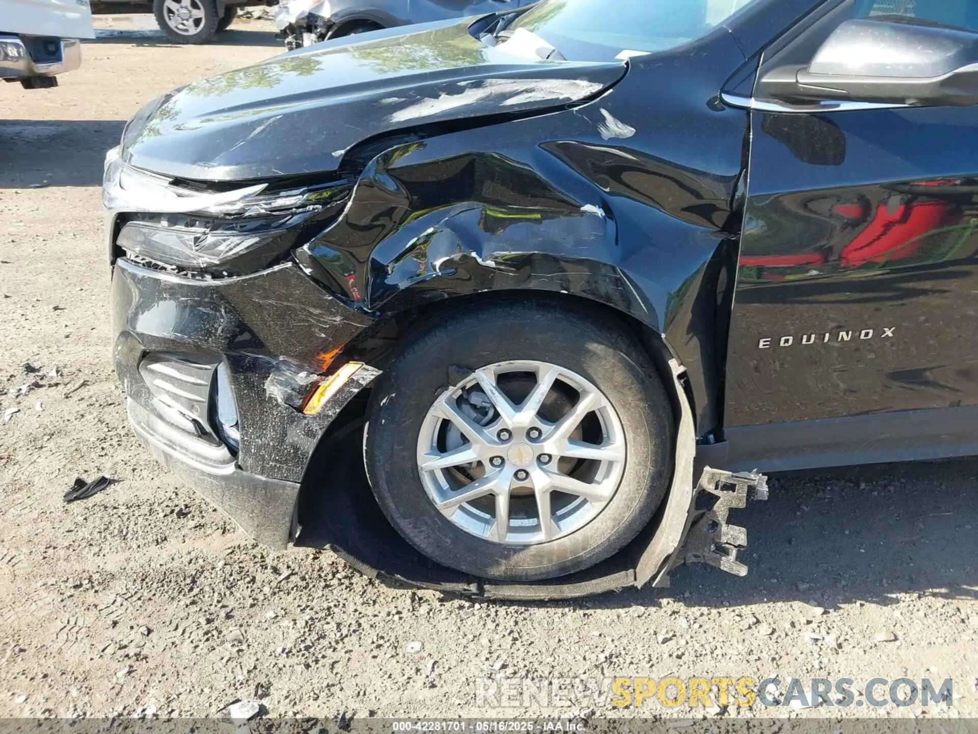 6 Фотография поврежденного автомобиля 3GNAXKEV0NL166990 CHEVROLET EQUINOX 2022
