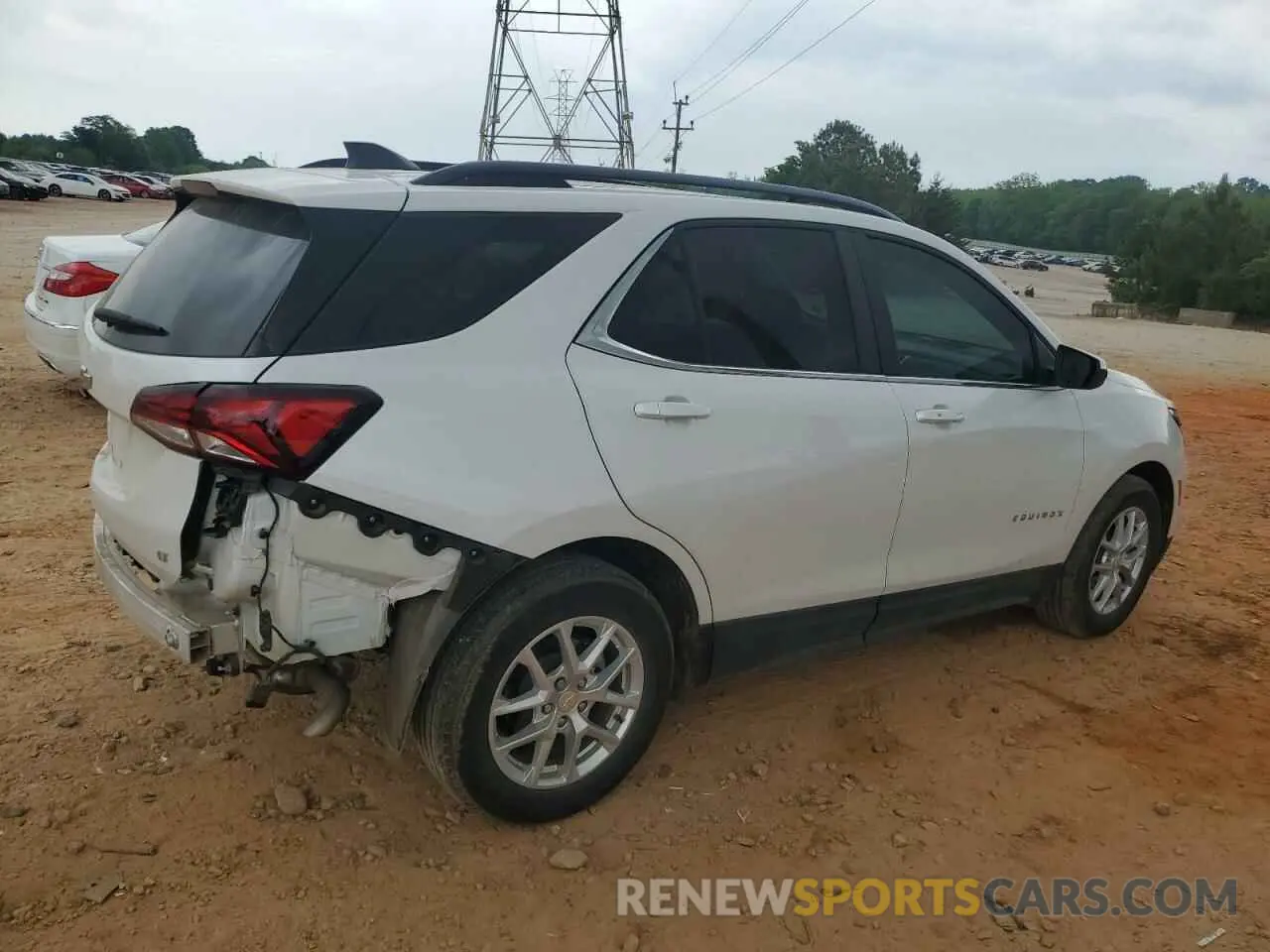 3 Фотография поврежденного автомобиля 3GNAXKEV0NL228047 CHEVROLET EQUINOX 2022