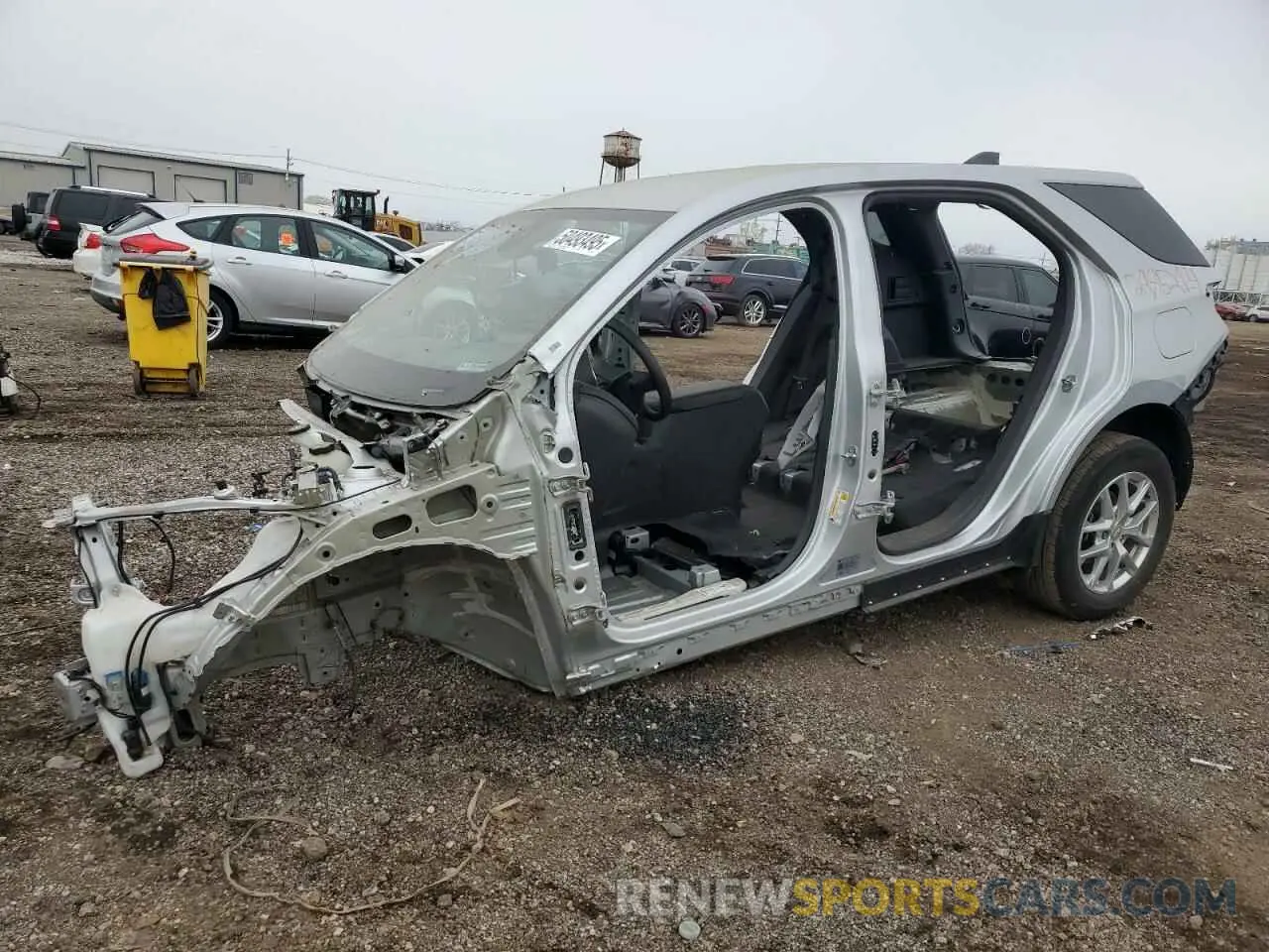 1 Photograph of a damaged car 3GNAXKEV0NL237962 CHEVROLET EQUINOX 2022