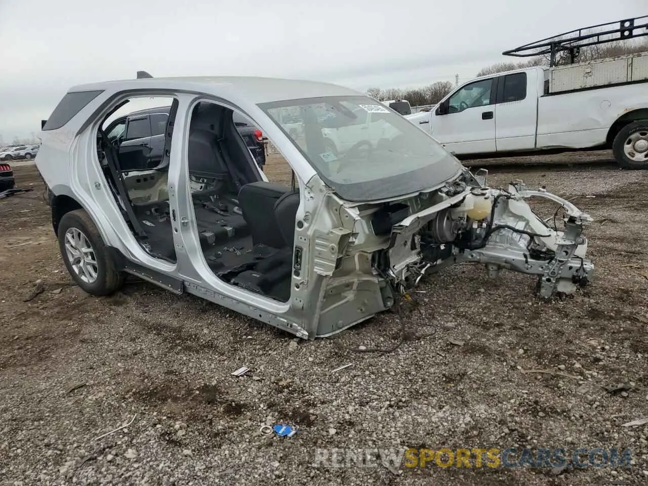 4 Photograph of a damaged car 3GNAXKEV0NL237962 CHEVROLET EQUINOX 2022