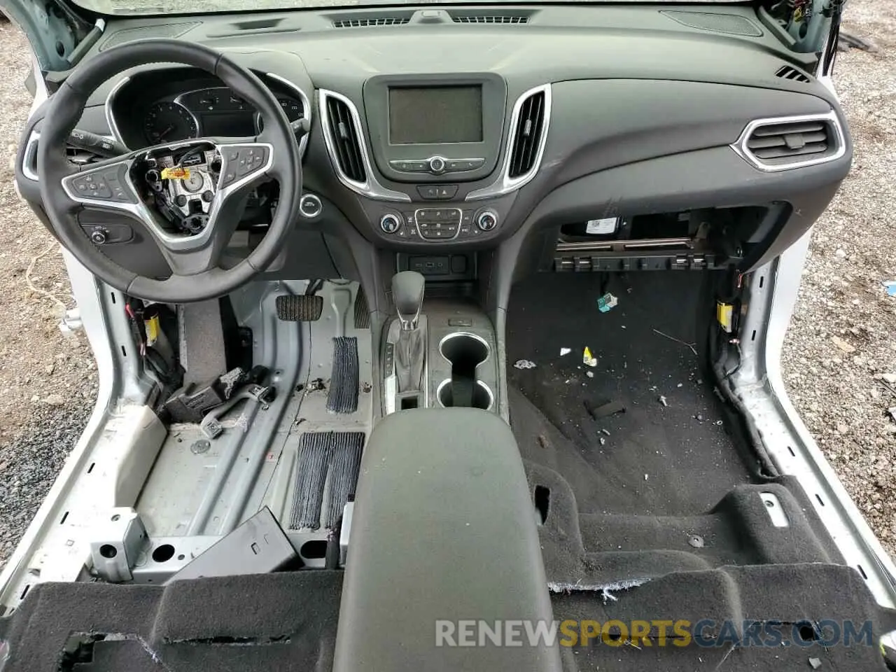 8 Photograph of a damaged car 3GNAXKEV0NL237962 CHEVROLET EQUINOX 2022