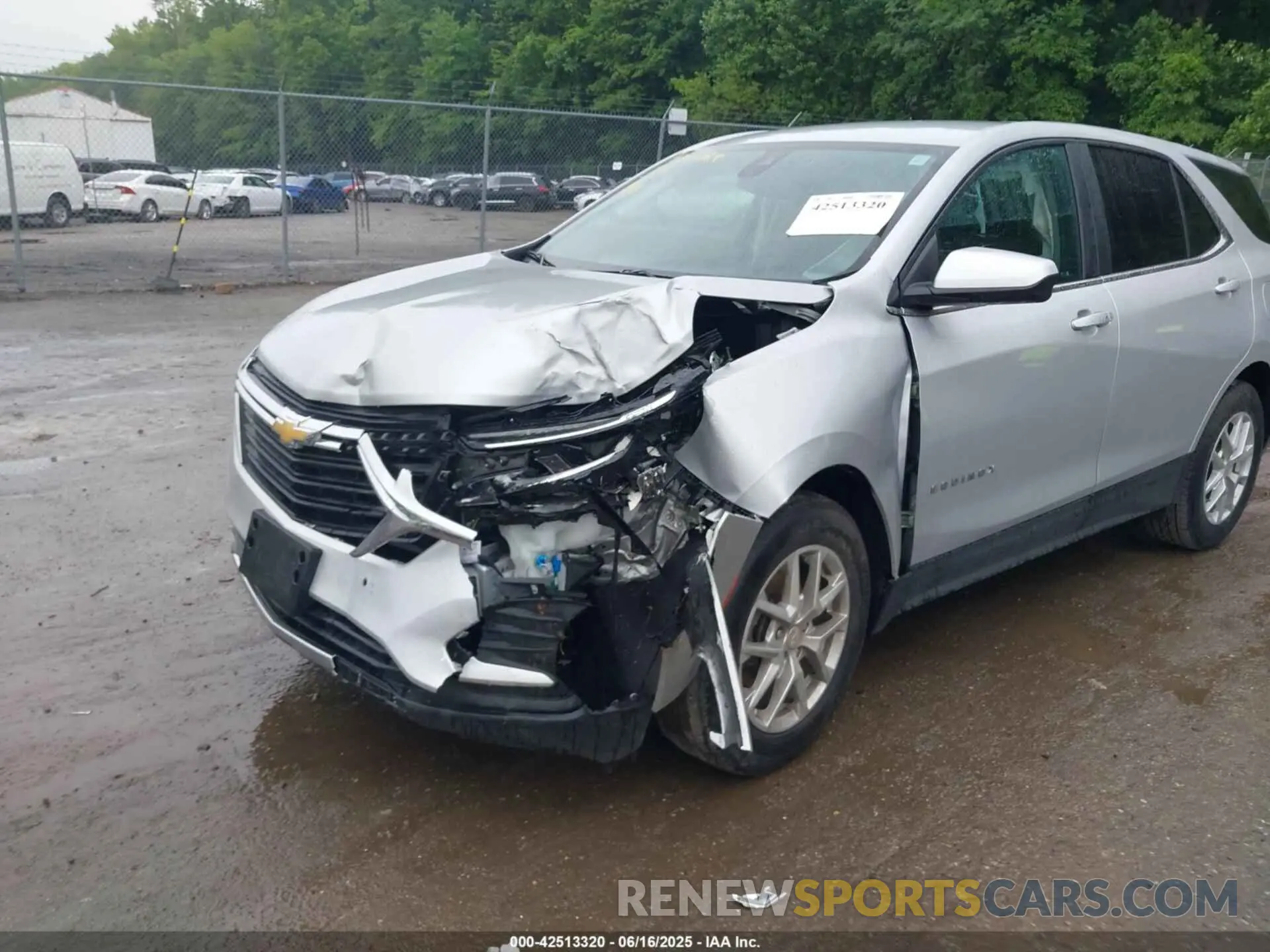 6 Photograph of a damaged car 3GNAXKEV0NL264028 CHEVROLET EQUINOX 2022