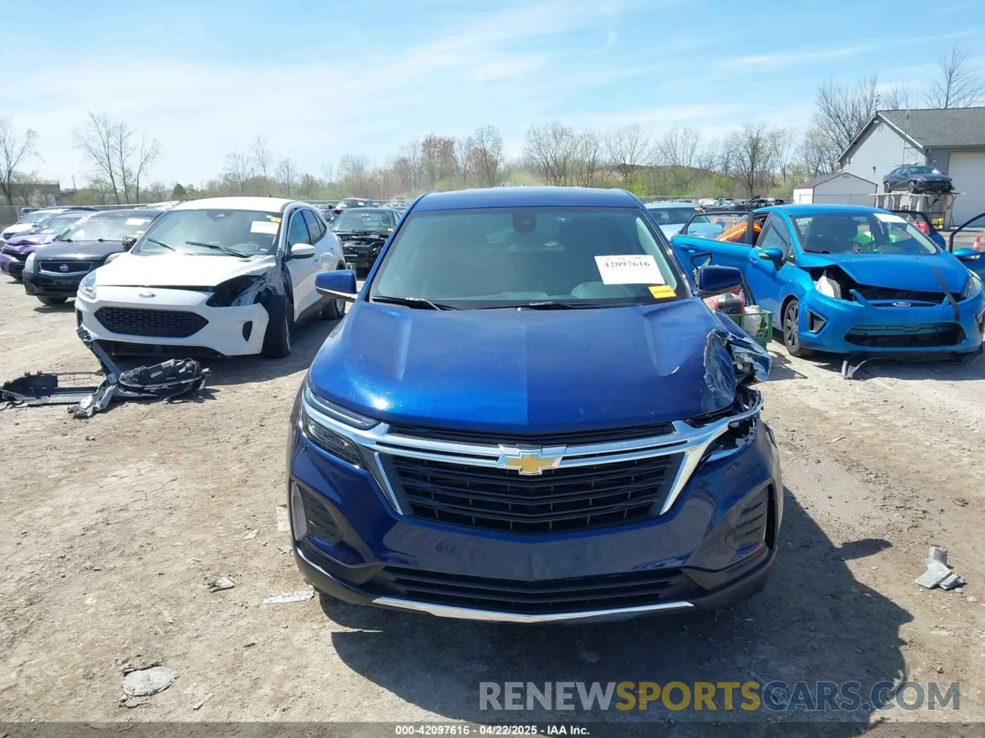 12 Photograph of a damaged car 3GNAXKEV0NL299751 CHEVROLET EQUINOX 2022