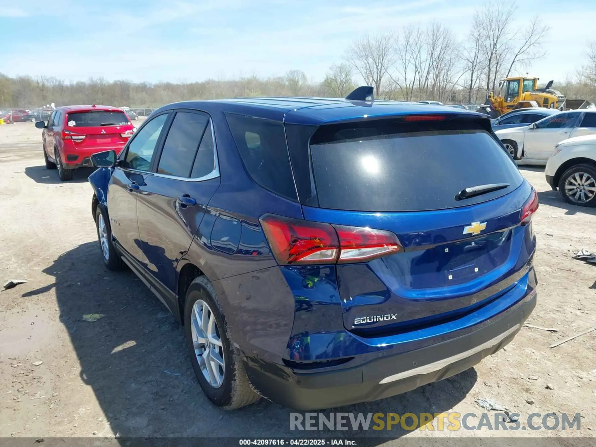 3 Photograph of a damaged car 3GNAXKEV0NL299751 CHEVROLET EQUINOX 2022