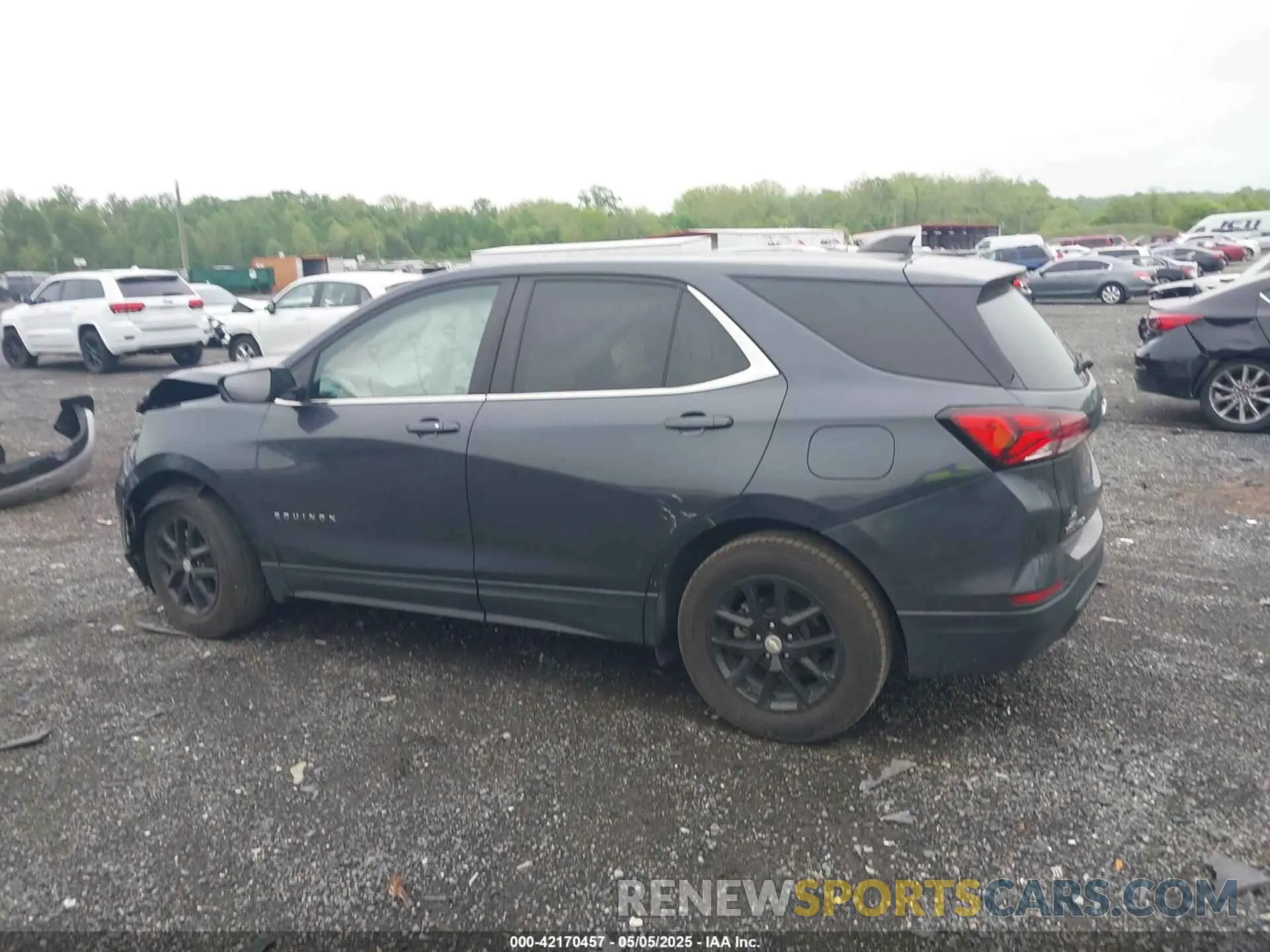 14 Photograph of a damaged car 3GNAXKEV0NS100297 CHEVROLET EQUINOX 2022