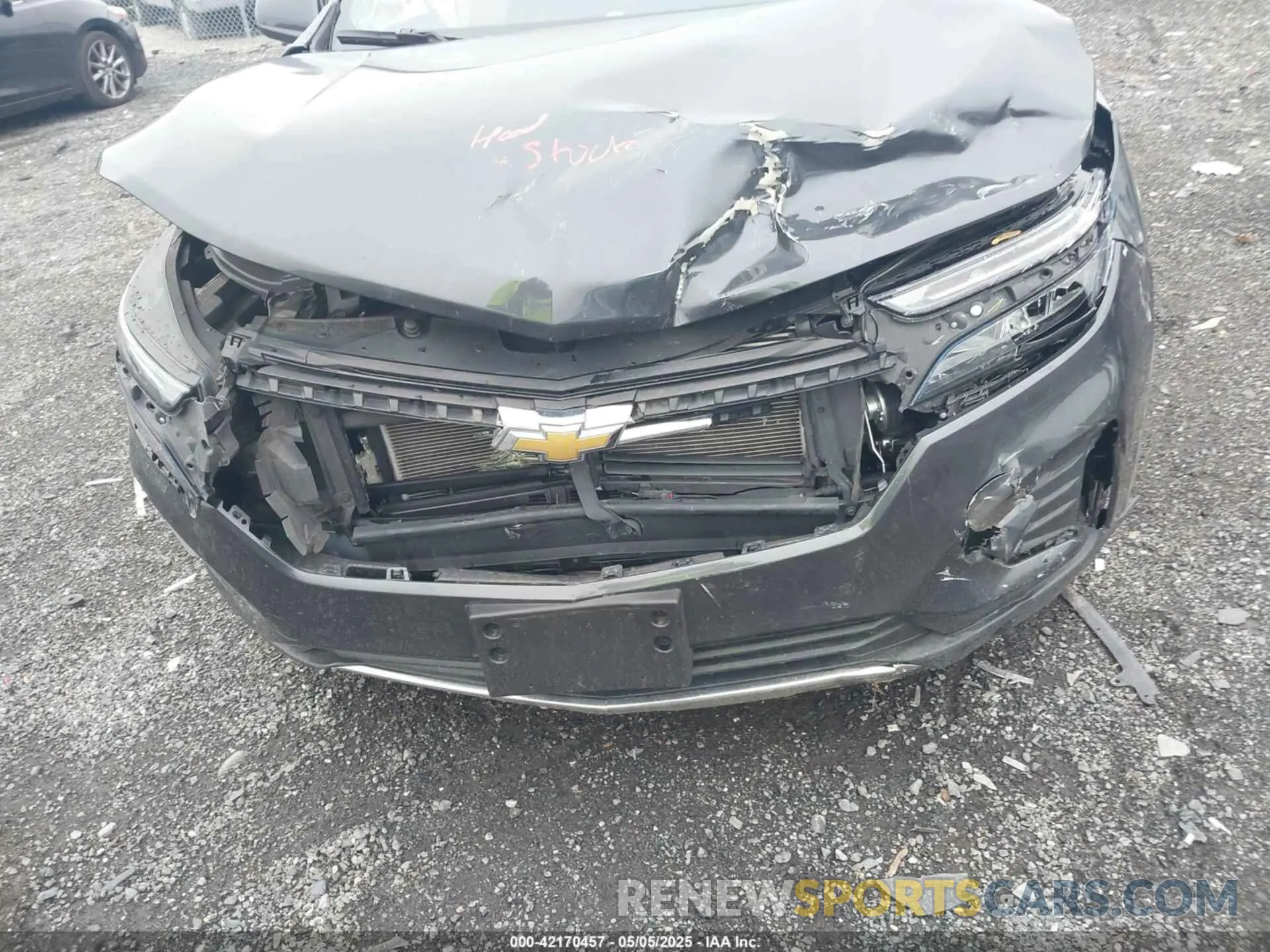 6 Photograph of a damaged car 3GNAXKEV0NS100297 CHEVROLET EQUINOX 2022