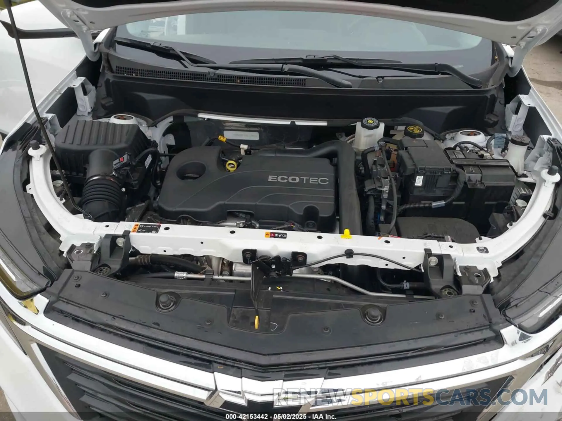 10 Photograph of a damaged car 3GNAXKEV1NL112856 CHEVROLET EQUINOX 2022