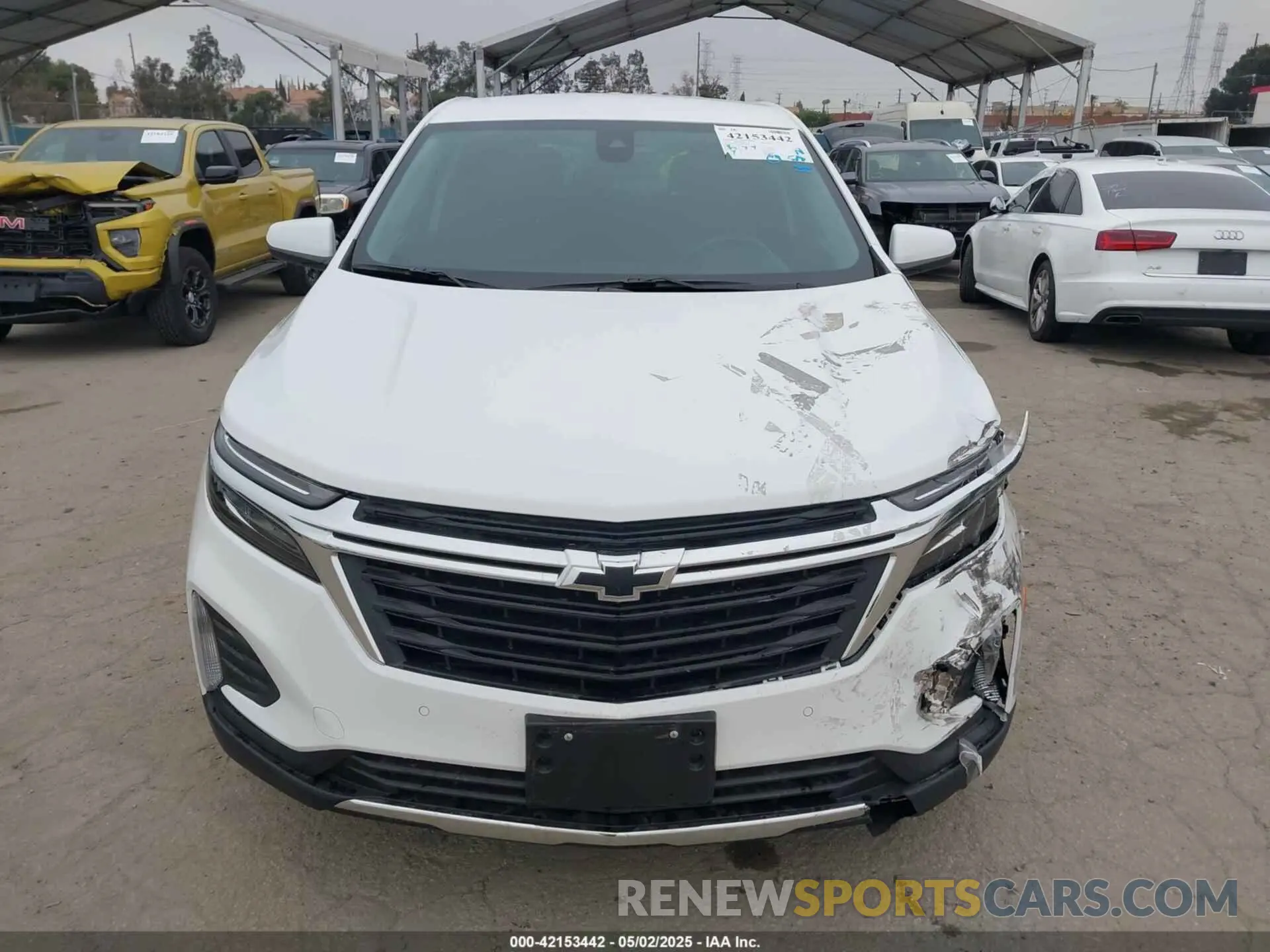 12 Photograph of a damaged car 3GNAXKEV1NL112856 CHEVROLET EQUINOX 2022